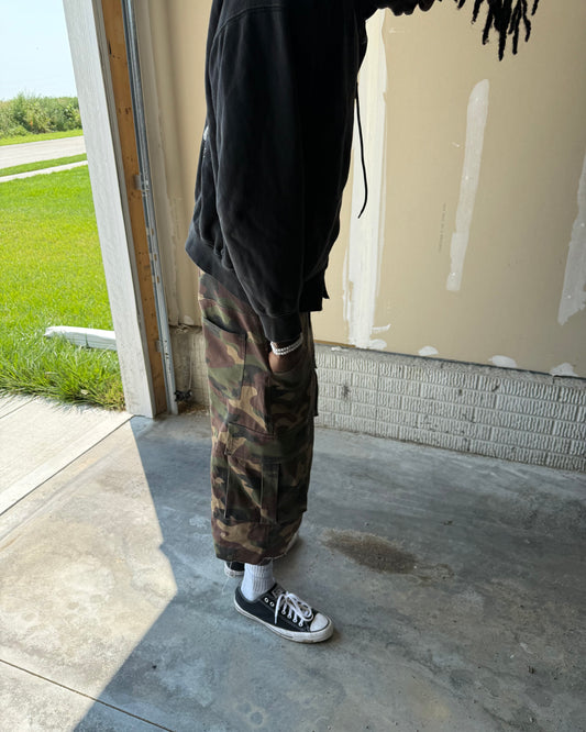 Baggy Camo Shorts