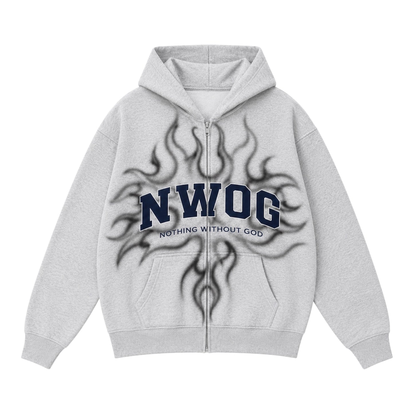 Nwog Airbrushed Zip Up