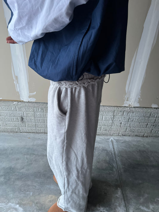 Gray Blank SweatPants