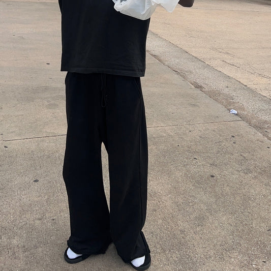 Black Blank SweatPants